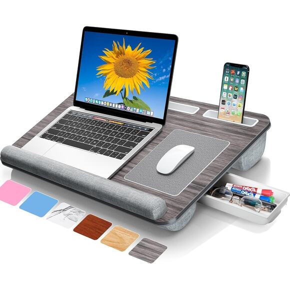 Home Office Multifunctional Lap Desk Portable Workstation - Picture 1 of 7